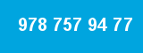 978 757 94 77 978 757 94 77